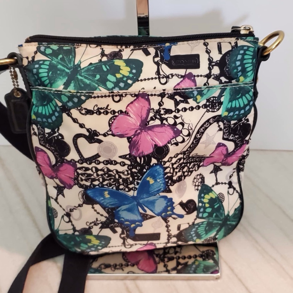 RARE Coach Parker Magic Butterfly Swingpack Crossbody 42603 - Picture 6 of 10